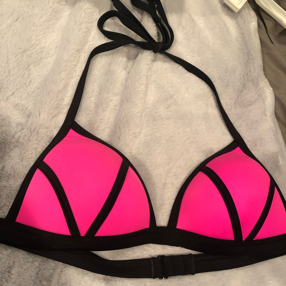 Pink Push Up Swim Top